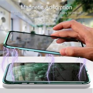 For iPhone 11 Pro Max Magnetic Phone Case Cover